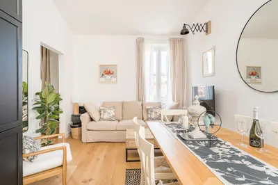 Area soggiorno di Art Apartment SMN