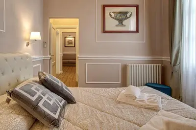 Letto o letti in una camera di Art Apartment Luxury Tintori Suite