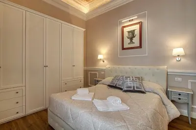 Letto o letti in una camera di Art Apartment Luxury Tintori Suite
