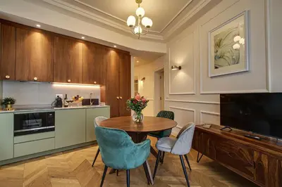 Cucina o angolo cottura di Art Apartment Luxury Ponte Vecchio Suite