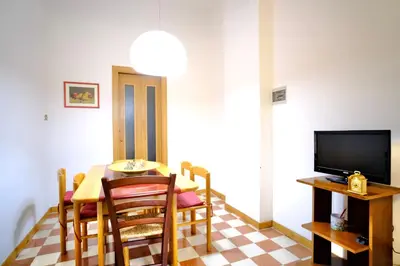 TV o dispositivi per l'intrattenimento presso Boccaccio Boutique Apartment
