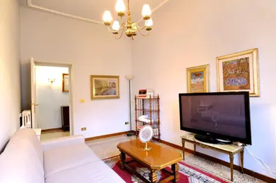 TV o dispositivi per l'intrattenimento presso Boccaccio Boutique Apartment