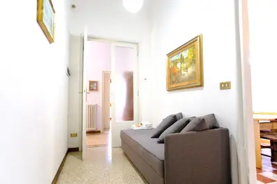 Area soggiorno di Boccaccio Boutique Apartment