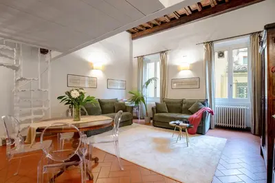 Area soggiorno di Rondinelli Charme Bijoux - Elegance in the heart of Florence