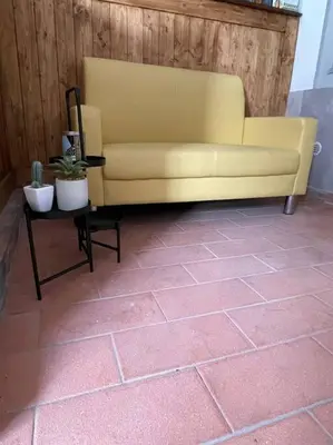 Area soggiorno di Casa Mozza vicino Firenze