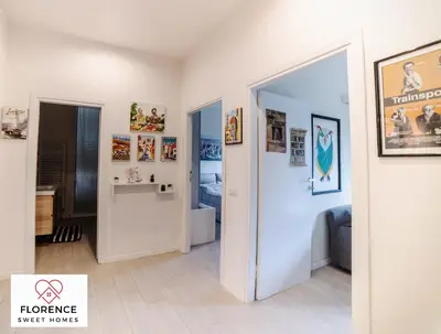 Planimetria di Tommaso Apartment with free parking by Florence Sweet Homes