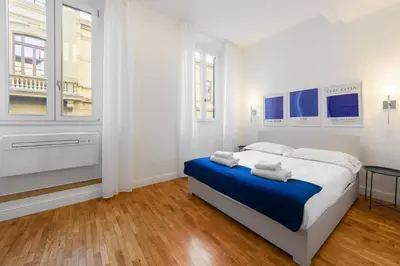 Letto o letti in una camera di San Frediano Stile by Mmega