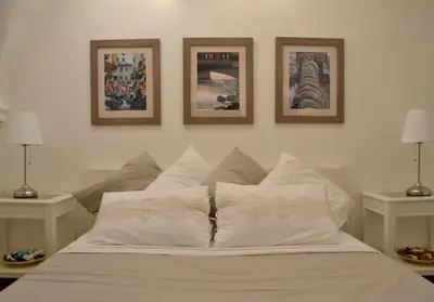 Letto o letti in una camera di Pontevecchio Relais
