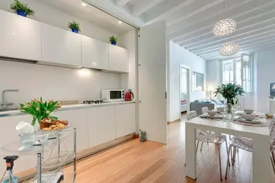 Cucina o angolo cottura di Santa Croce Loft di design