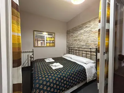 Letto o letti in una camera di Hot tub with bubbles up to 4 people - Pepi Dream by FlorenceHospitality com