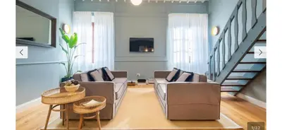 Area soggiorno di Stunning Apartment In Florence SMN