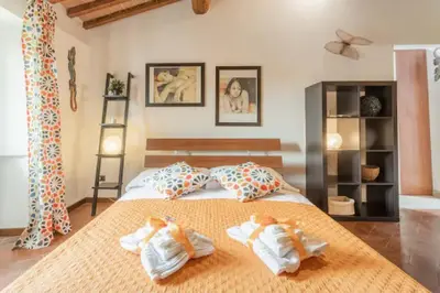 Letto o letti in una camera di My Sweet Home
