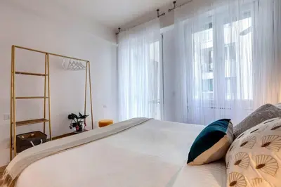 Letto o letti in una camera di Nazionale Dream - Blu Pavone