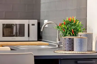 Cucina o angolo cottura di Nazionale Dream - Blu Pavone