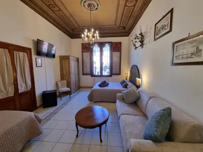 Area soggiorno di B&B Firenze 400