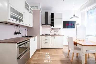 Cucina o angolo cottura di 20 Minuti Ponte Vecchio - Delizioso Appartamento