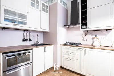 Cucina o angolo cottura di 20 Minuti Ponte Vecchio - Delizioso Appartamento