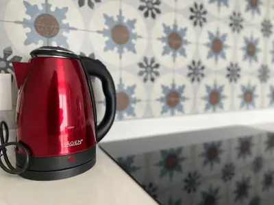 Set per la preparazione di tè e caffè presso Appartamento Cherubini