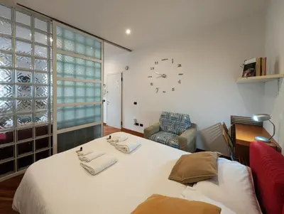 Letto o letti in una camera di CHARMING HOME LE RUOTE