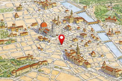 Planimetria di CHARMING HOME LE RUOTE