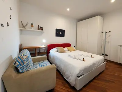 Letto o letti in una camera di CHARMING HOME LE RUOTE