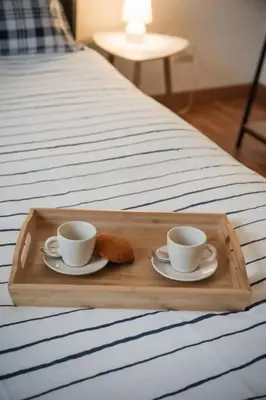 Letto o letti in una camera di Suite Guerrazzi