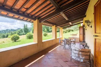 Balcone o terrazza di Villa la Selva by VacaVilla
