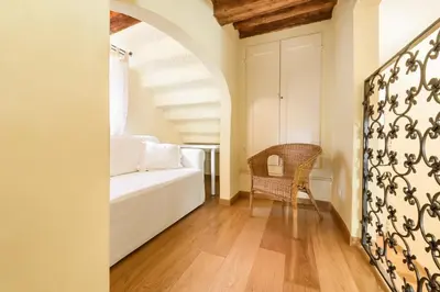 Letto o letti in una camera di Il Nido di Santa Croce by Mmega