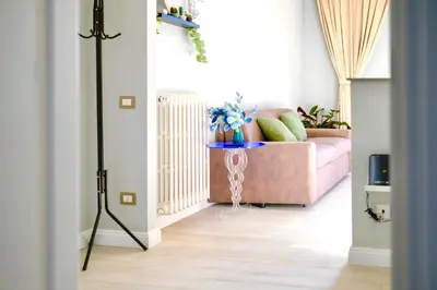 Letto o letti in una camera di T&F HOUSE Comfortable Apartment with Private Parking