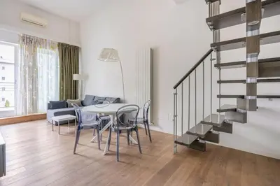 Area soggiorno di Gio apartment - Free garage - Fortezza da Basso