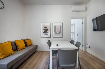 TV o dispositivi per l'intrattenimento presso YID Maroncelli apartment
