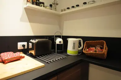 Cucina o angolo cottura di Belf 3 Apartment - in centro città - parcheggio gratuito