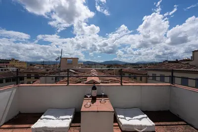 Balcone o terrazza di Puccini Apartment With Terrace
