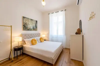 Letto o letti in una camera di Genteel Home Vittorio Emanuele