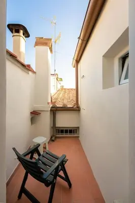 Balcone o terrazza di Keys of Italy - Maytreya - Albero 2 - Train station two bedroom flat 2nd floor