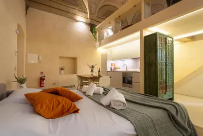 Planimetria di Keys of Italy - Benci 20 Loft - Cherubini luxurious loft in Santa Croce