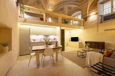 Planimetria di Keys of Italy - Benci 20 Loft - Cherubini luxurious loft in Santa Croce