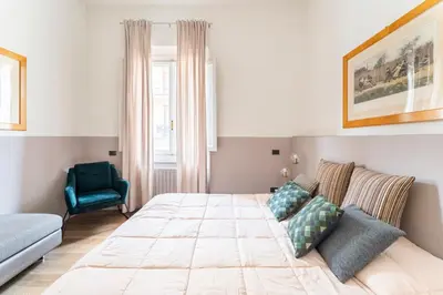 Letto o letti in una camera di Art Apartment Boboli Suite