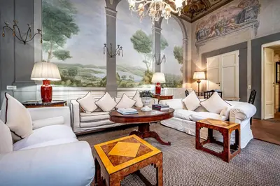 Area soggiorno di YID Bargello luxury suite