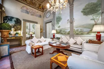 Area soggiorno di YID Bargello luxury suite