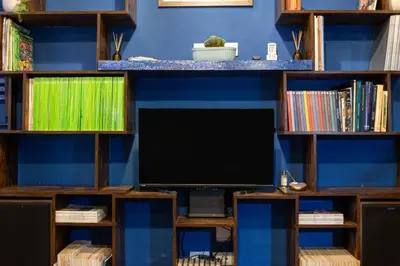 Biblioteca nell'appartamento