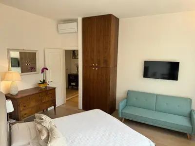 TV o dispositivi per l'intrattenimento presso Florence Rock Apartment