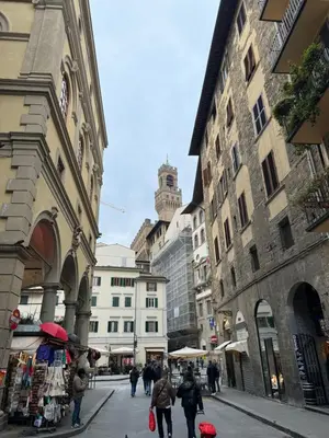 Vista generica su Firenze o vista sulla città dall'interno dell'appartamento