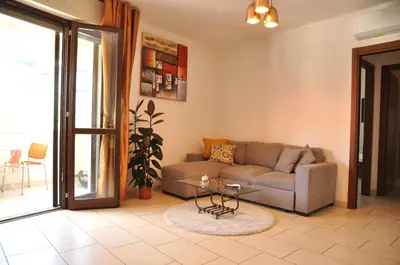 Area soggiorno di La casa del Bianconiglio