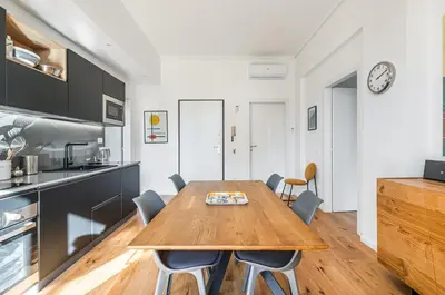 Cucina o angolo cottura di GuestHost - Florence Charme Superior Apartment with Balcony