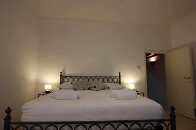 Letto o letti in una camera di Oltrarno San Niccolò Loft
