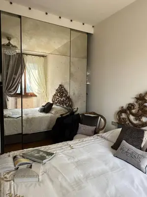 Letto o letti in una camera di ☆Lovely view of Florence in Stilish Designed Apt☆