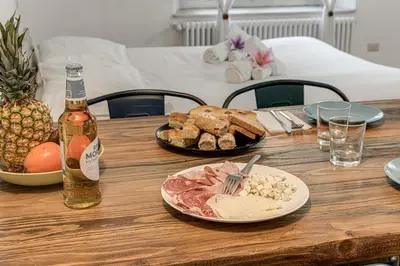 Cibo presso l'appartamento o nelle vicinanze