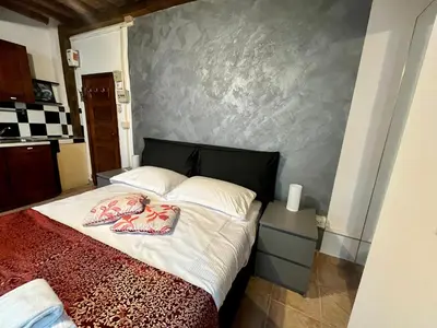 Letto o letti in una camera di Mini Studio very Central close to the Train Station