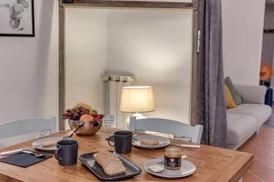 Area soggiorno di LuVi House - Sweet Dreams in Florence